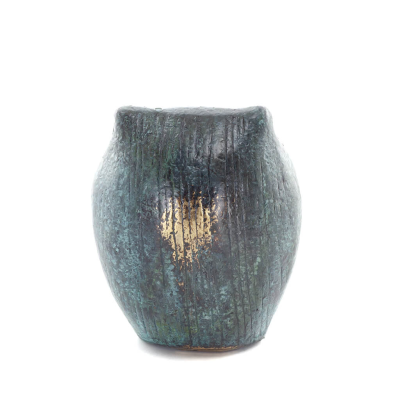 Uggla eller Glaucus: den heliga fÃ¥geln, symbol fÃ¶r visdom, fÃ¶rsiktighet, bubbla 6x5cm Helkroppsstaty Bronsdekoration Brons 3 - g