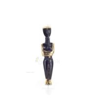 Cycladic Giant Figurine, Full Body Statue Bronze Ornament, Cycladic Culture, Ancient Greece Bronze 1 - grifon.se 