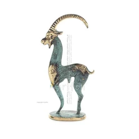 Kri-Kri 14x7cm Helkroppsstaty Bronsdekoration Brons 1 - grifon.se 
