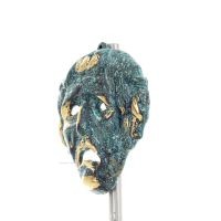 Uggla eller Glaucus: den heliga fÃ¥geln, symbol fÃ¶r visdom, fÃ¶rsiktighet, jÃ¤tte 8x5 cm helkroppsstaty Bronsdekoration Brons 2 - g