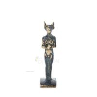 Minotaur: Creature, the son of Pasiphae Queen of Knossos Minoan Civilization 7cm Full Body Statue Bronze Ornament Bronze 1 - gri