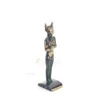 Minotaur: Creature, the son of Pasiphae Queen of Knossos Minoan Civilization 7cm Full Body Statue Bronze Ornament Bronze 5 - gri