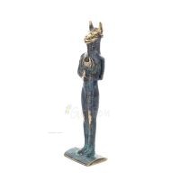 Minotaur: Plasma, the son of Pasiphae queen of Knossos, Minoan civilization 14cm Full body statue Bronze decorative Bronze 2 - g