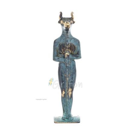 Minotaur: Creature, the son of Pasiphae Queen of Knossos Minoan Civilization 21cm Full Body Statue Bronze Ornament Bronze 1 - gr