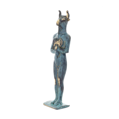 Minotaur: Creature, son till Pasiphae Queen of Knossos Minoan Civilization 21cm helkroppsstaty Brons Ornament Brons 2 - grifon.s
