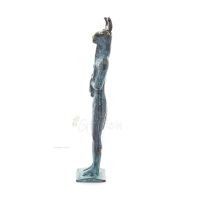 Minotaur: Creature, the son of Pasiphae Queen of Knossos Minoan Civilization 21cm Full Body Statue Bronze Ornament Bronze 3 - gr