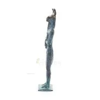 Minotaur: Creature, son till Pasiphae Queen of Knossos Minoan Civilization 21cm helkroppsstaty Brons Ornament Brons 3 - grifon.s