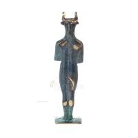 Minotaur: Creature, son till Pasiphae Queen of Knossos Minoan Civilization 21cm helkroppsstaty Brons Ornament Brons 4 - grifon.s