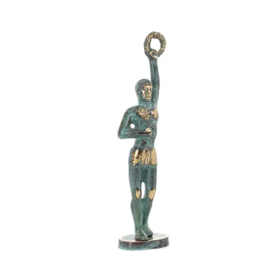 Owl or Glaucus: the sacred bird, symbol of wisdom, prudence, pair 4.5x3.5cm Full body statue Bronze decoration Bronze 5 - grifon