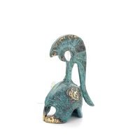 Headdress, from ancient and medieval soldiers small 8x3cm Bronze ornament, ancient Greece Bronze 2 - grifon.se 