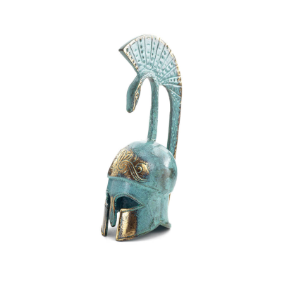 Headdress, from ancient and medieval giant soldiers 17x10cm Bronze decoration, ancient Greece Bronze 2 - grifon.se 