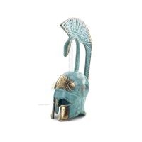 Headdress, from ancient and medieval giant soldiers 17x10cm Bronze decoration, ancient Greece Bronze 2 - grifon.se 