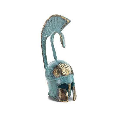 Headdress, from ancient and medieval giant soldiers 17x10cm Bronze decoration, ancient Greece Bronze 5 - grifon.se 