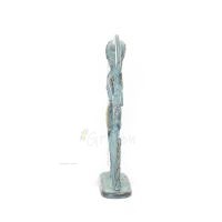 The Prince with the Lilies, Minoan Civilization Large 17x11cm Full Body Statue Bronze Ornament Bronze 2 - grifon.se 