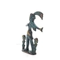 Prinsen med liljorna, minoisk civilisation Liten 12x7 cm helkroppsstaty bronsprydnad Brons 2 - grifon.se 