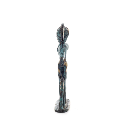 The Prince with the Lilies, Minoan Civilization Small 12x7cm Full Body Statue Bronze Ornament Bronze 3 - grifon.se 