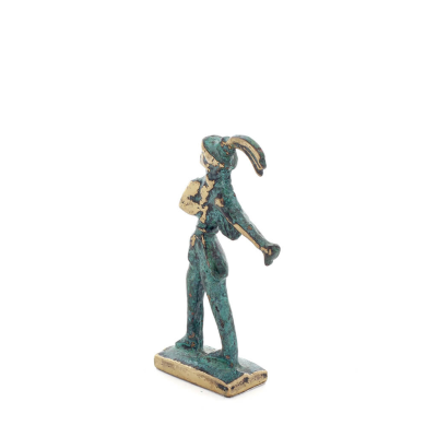 The Prince with the Lilies Minoan Civilization Mini 6x4cm Full Body Statue Bronze Ornament Bronze 2 - grifon.se 