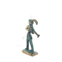 The Prince with the Lilies Minoan Civilization Mini 6x4cm Full Body Statue Bronze Ornament Bronze 2 - grifon.se 