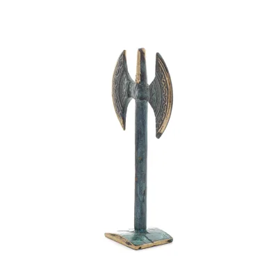 Double Pelekis: The Sanctuary, för rituella offer 12x6cm Brons prydnad, minoisk civilisation, antikens Grekland Brons 2 - grifon