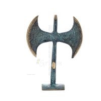 Double Pelekis: The Sanctuary, for ritual sacrifice 12x10cm Bronze ornament, Minoan civilization, ancient Greece Bronze 1 - grif