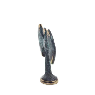 Double Pelekis: The Sanctuary, for ritual sacrifice 4.8x3.2cm Bronze ornament, Minoan civilization, ancient Greece Bronze 3 - gr