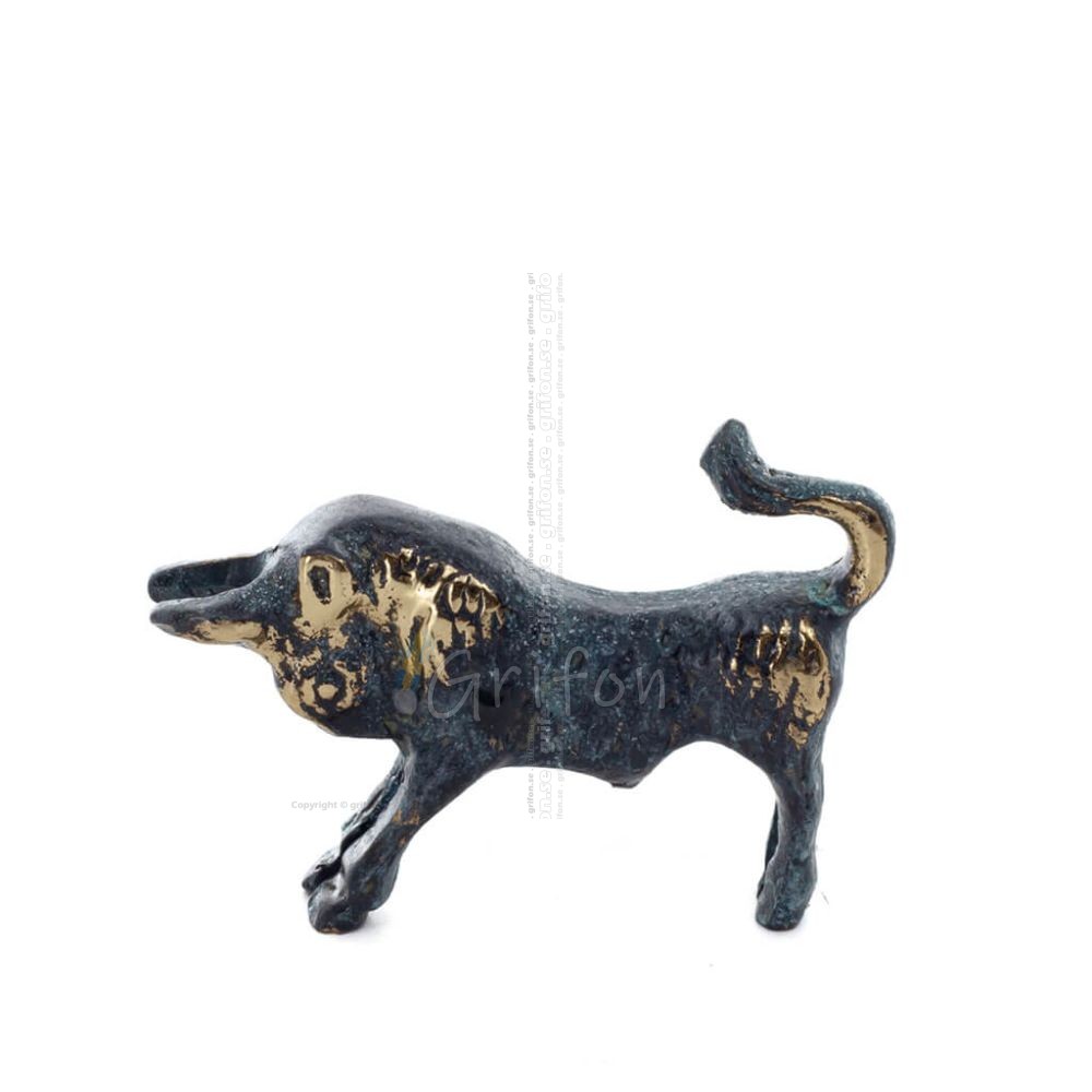 Bull, Bull mini 4x6cm Full body statue Bronze decoration Bronze 1 - grifon.se Bull, Bull mini 4x6cm Full body statue Bronze decoration Bronze 1 - grifon.se