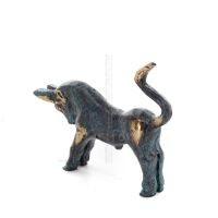 Bull, small bull 7x8cm Full body statue Bronze decoration Bronze 2 - grifon.se 