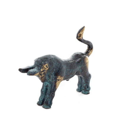 Bull, small bull 7x8cm Full body statue Bronze decoration Bronze 5 - grifon.se 
