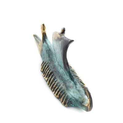 Triiris: Rodd krigsskepp 5x9 cm helkroppsstaty Brons Ornament Brons 2 - grifon.se 