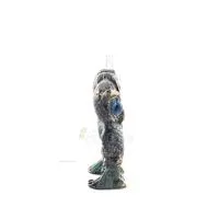 Uggla eller Glaucus: den heliga fågeln, symbol för visdom, försiktighet, jätte 8x5 cm helkroppsstaty Bronsdekoration Brons 4 - g
