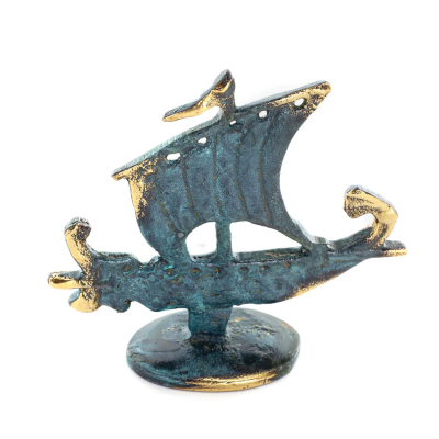 Owl or Glaucus: the sacred bird, symbol of wisdom, prudence, giant oblique 9x6cm Full body statue Bronze decoration Bronze 1 - g