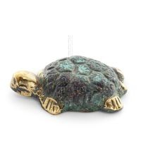 Turtle: symbolizes strength, courage, protection, wisdom, patience 3x2cm Full Body Statue Bronze Ornament Bronze 1 - grifon.se 
