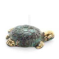 Turtle: symbolizes strength, courage, protection, wisdom, patience 3x2cm Full Body Statue Bronze Ornament Bronze 3 - grifon.se 