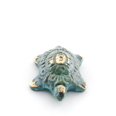 Turtle: symbolizes strength, courage, protection, wisdom, patience 4x3cm Full Body Statue Bronze Ornament Bronze 4 - grifon.se 