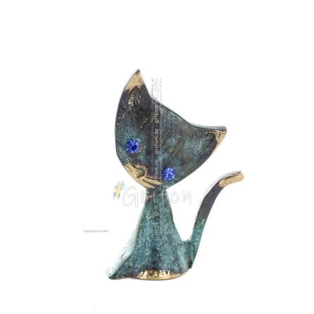 Cats Plaque 8x6cm Full Body Statue Bronze Decorative, Miniature Bronze 1 - grifon.se 