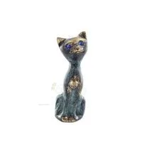 Små katter 7x2cm Helkroppsstaty Brons dekorativ, Miniatyr Brons 1 - grifon.se 