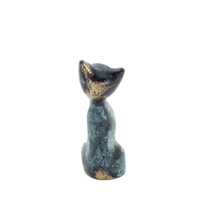 Small cats 7x2cm Full body statue Bronze decorative, Miniature Bronze 3 - grifon.se 