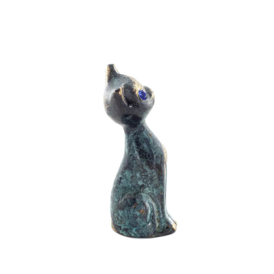 Small cats 7x2cm Full body statue Bronze decorative, Miniature Bronze 4 - grifon.se 