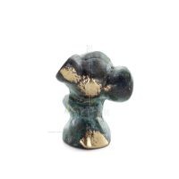 Mus 4x3 cm helkroppsstaty Brons prydnad, miniatyr Brons 3 - grifon.se 