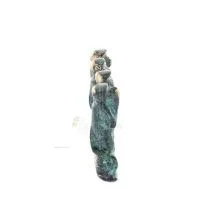 Fyra apor 7x5 cm helkroppsstaty Bronsprydnad, miniatyr Brons 4 - grifon.se 