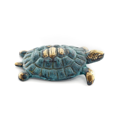 Tortoise: symbolizes strength, courage, protection, wisdom, patience 9x6cm Full Body Statue Bronze Ornament, Miniature Bronze 3 
