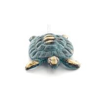 Tortoise: symbolizes strength, courage, protection, wisdom, patience 9x6cm Full Body Statue Bronze Ornament, Miniature Bronze 4 
