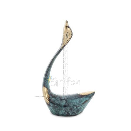 Swans, Full length statue Bronze decorative, Miniature Bronze 1 - grifon.se 