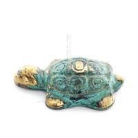 SkÃ¶ldpadda: symboliserar styrka, mod, skydd, visdom, tÃ¥lamod 5x3cm Helkroppsstaty Brons Ornament Brons 1 - grifon.se 