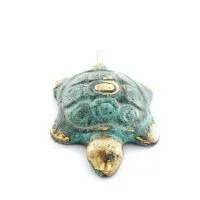 Tortoise: symbolizes strength, courage, protection, wisdom, patience 5x3cm Full Body Statue Bronze Ornament Bronze 4 - grifon.se
