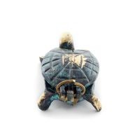 Turtle 5x3cm Jewelry Box, Jewelry Box, Box-like Case for Storage 5x3cm Full Body Statue Bronze Ornament, Miniature Bronze 2 - gr