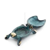Turtle 5x3cm Jewelry Box, Jewelry Box, Box-like Case for Storage 5x3cm Full Body Statue Bronze Ornament, Miniature Bronze 6 - gr