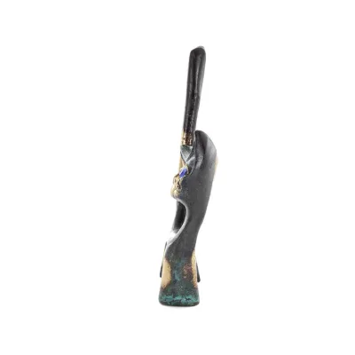 Thin Tail Cat 8x5cm Full Body Statue Bronze Ornament, Miniature Bronze 2 - grifon.se 