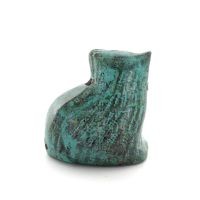 Sitting Cat 4x4cm Full Body Statue Bronze Ornament, Miniature Bronze 3 - grifon.se 