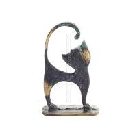 Cat New Turned 8.5cm Full Body Statue Bronze Ornament Miniature Bronze 3 - grifon.se 